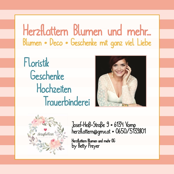 Herzflattern Blumen und mehr